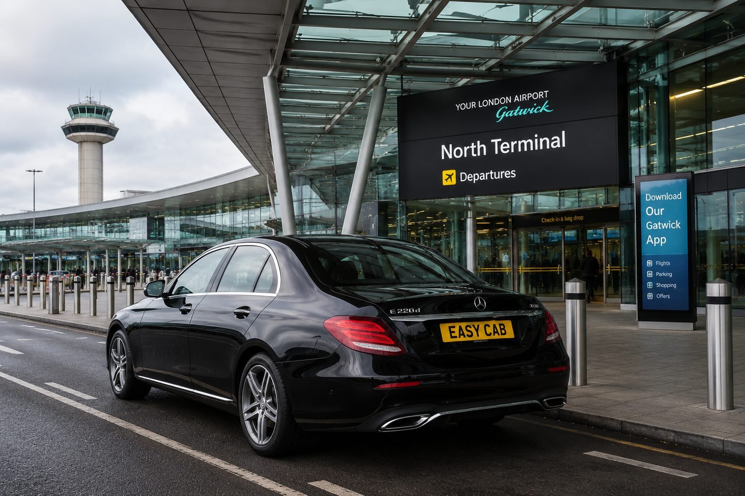 Chauffeur-class wedding car by EasyCab